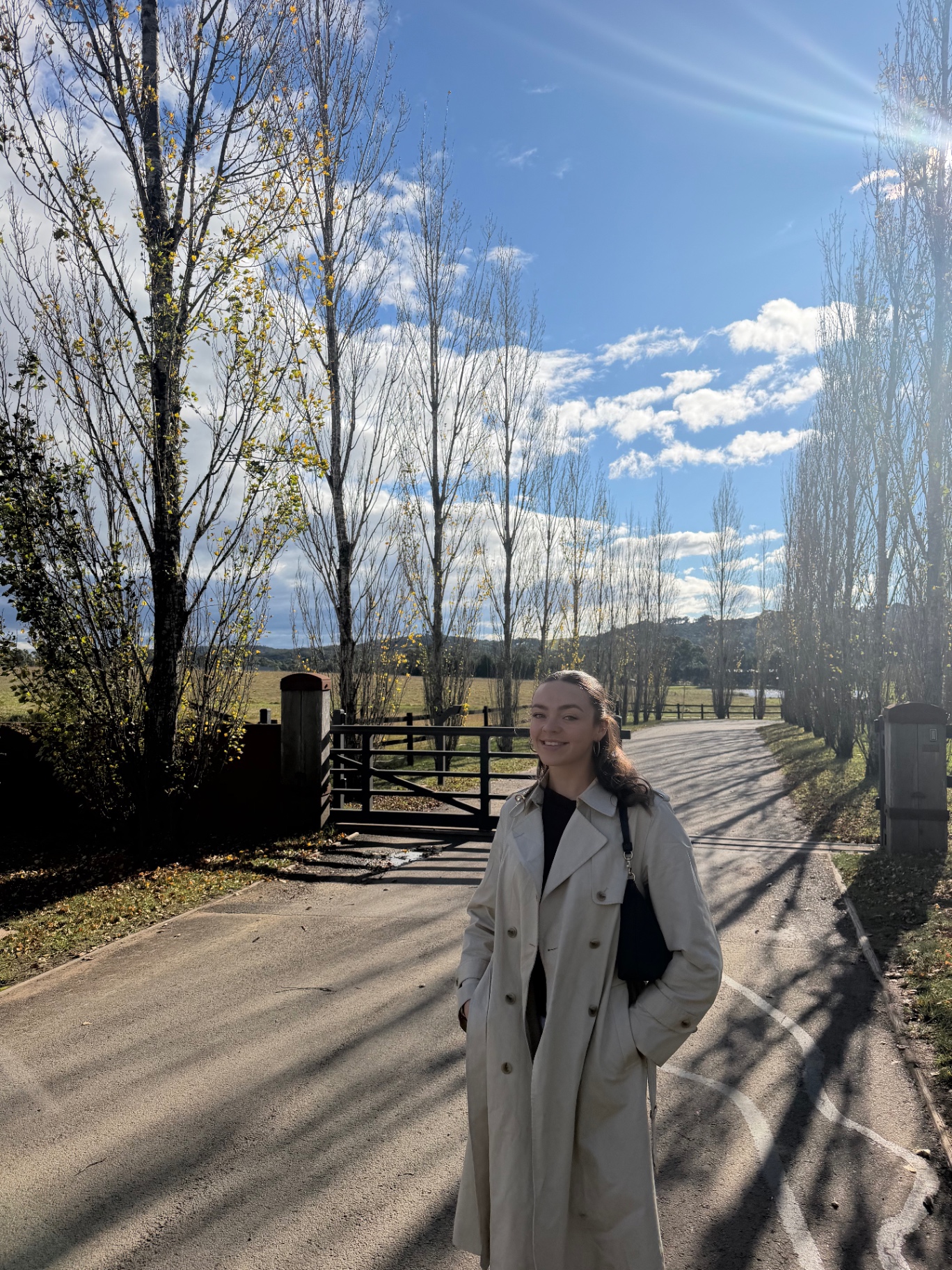 Holly Folkard-Smith at Bendooley Estate in Berrima, NSW.
